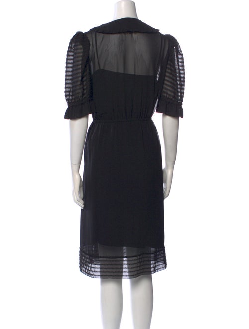 Marc Jacobs Crew Neck Midi Length Dress