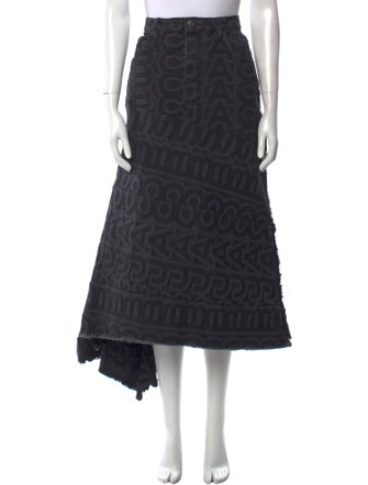 Marc Jacobs Printed Midi Length Skirt
