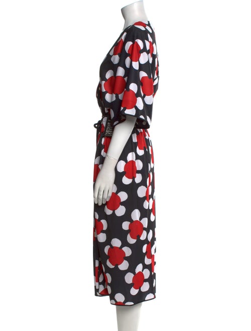 Marc Jacobs Printed Midi Length Dress