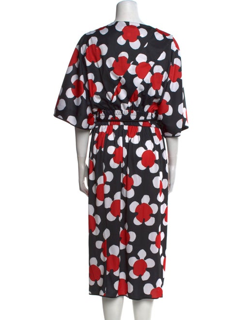 Marc Jacobs Printed Midi Length Dress