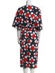 Marc Jacobs Printed Midi Length Dress