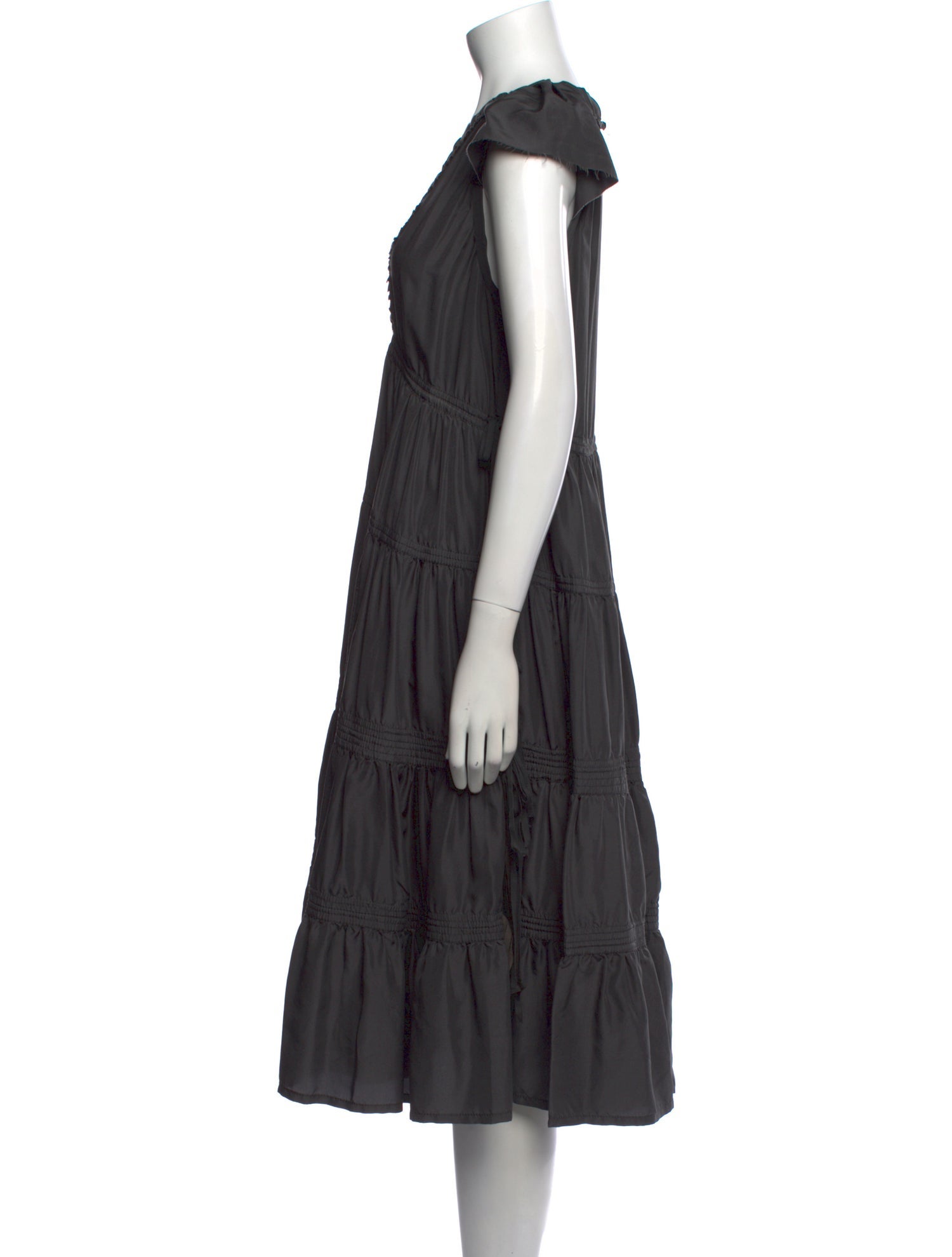 Marc Jacobs Silk Midi Length Dress