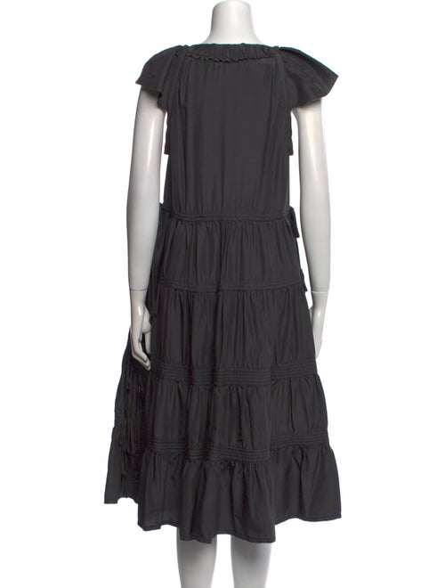 Marc Jacobs Silk Midi Length Dress