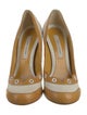 Marc Jacobs Leather Colorblock Pattern Pumps