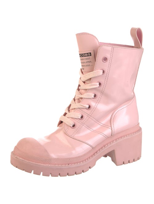 Marc Jacobs Patent Leather Combat Boots