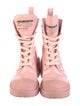 Marc Jacobs Patent Leather Combat Boots