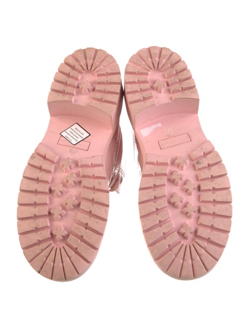 Marc Jacobs Patent Leather Combat Boots