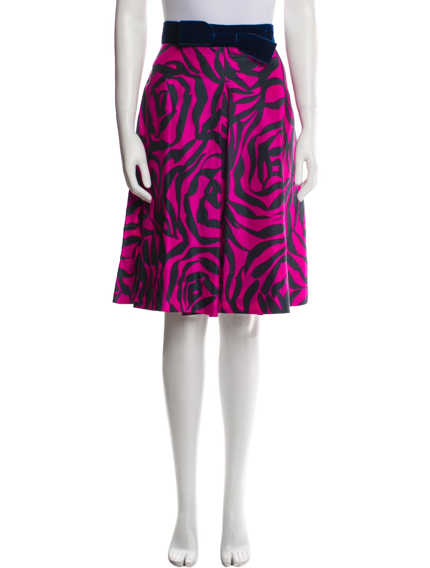 Marc Jacobs Silk Knee-Length Skirt