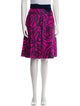Marc Jacobs Silk Knee-Length Skirt