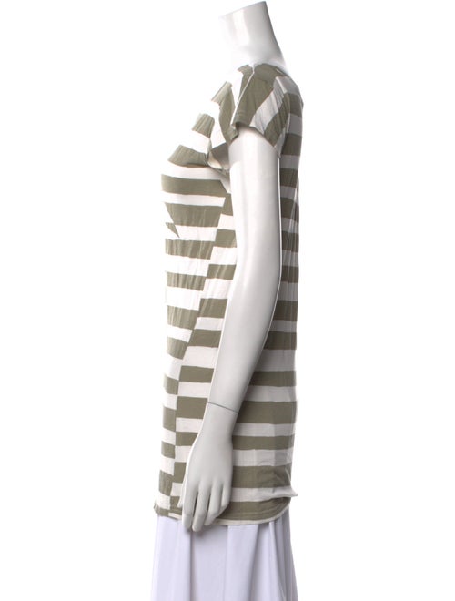 Marc Jacobs Striped Scoop Neck Top