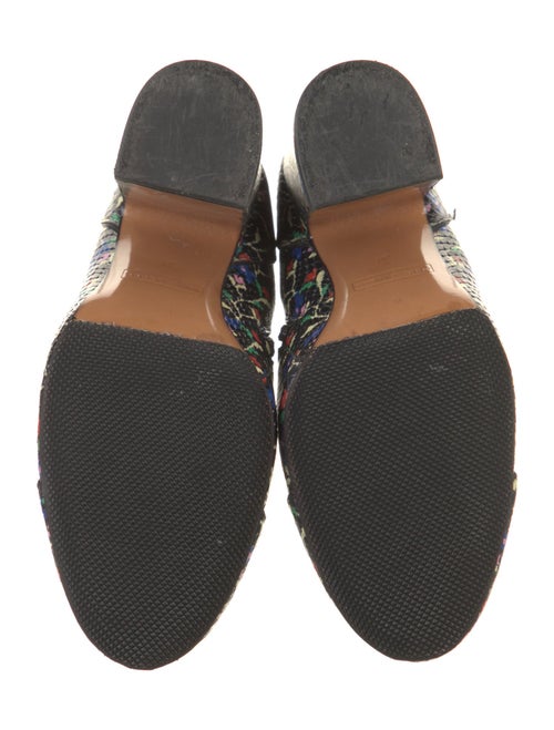 Marc Jacobs Leather Floral Print Boots