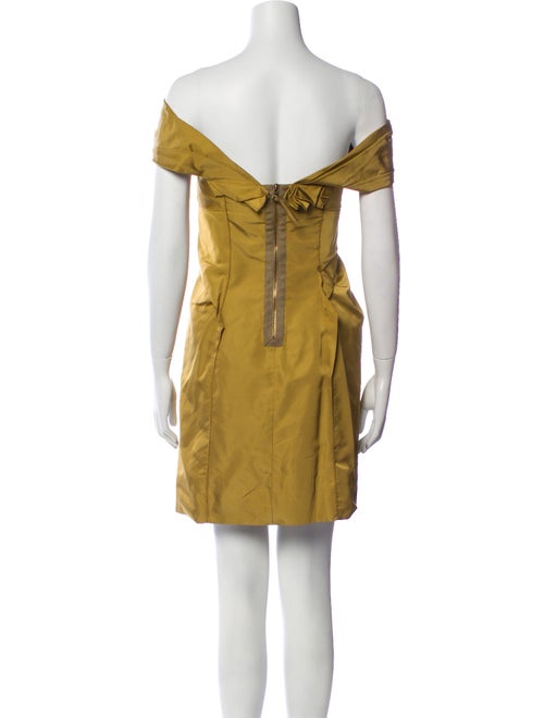 Marc Jacobs Off-The-Shoulder Mini Dress