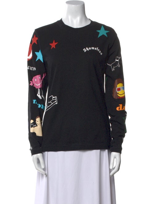 Marc Jacobs Graphic Print Crew Neck Sweatshirt