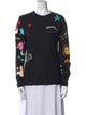 Marc Jacobs Graphic Print Crew Neck Sweatshirt