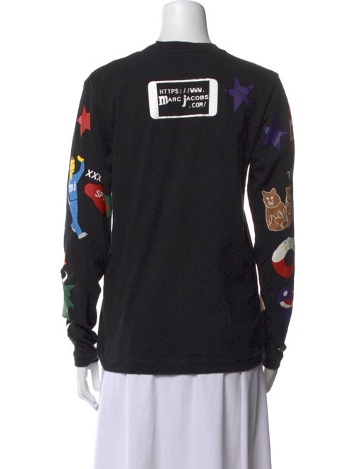 Marc Jacobs Graphic Print Crew Neck Sweatshirt