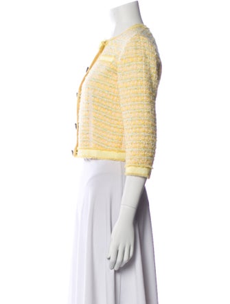 Marc Jacobs Virgin Wool Tweed Pattern Evening Jacket