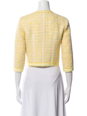 Marc Jacobs Virgin Wool Tweed Pattern Evening Jacket