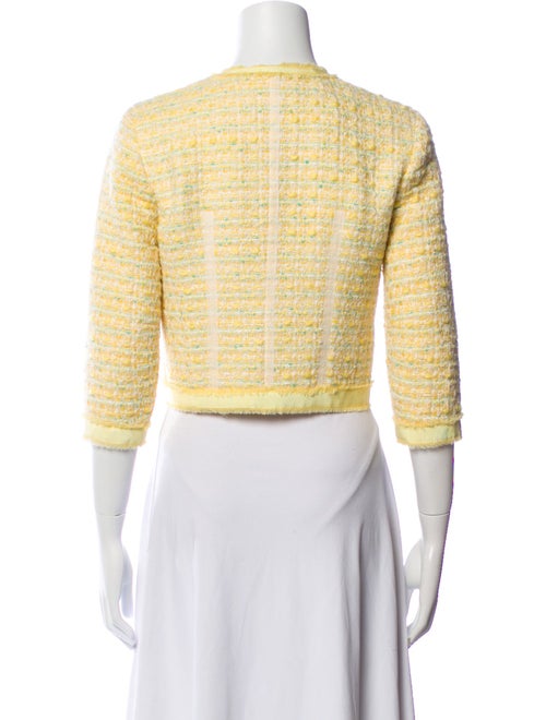 Marc Jacobs Virgin Wool Tweed Pattern Evening Jacket