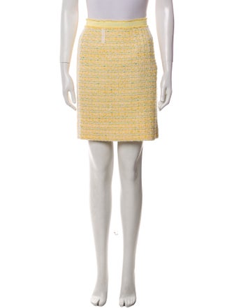 Marc Jacobs Tweed Pattern Mini Skirt