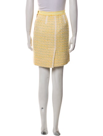Marc Jacobs Tweed Pattern Mini Skirt