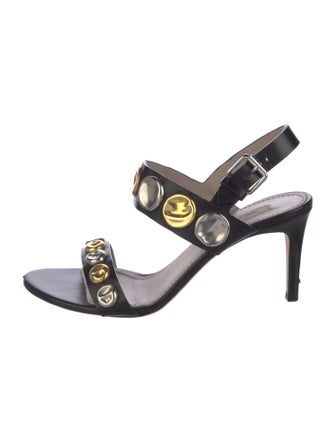 Marc Jacobs Leather Slingback Sandals