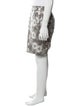 Marc Jacobs Floral Print Flat Front Shorts