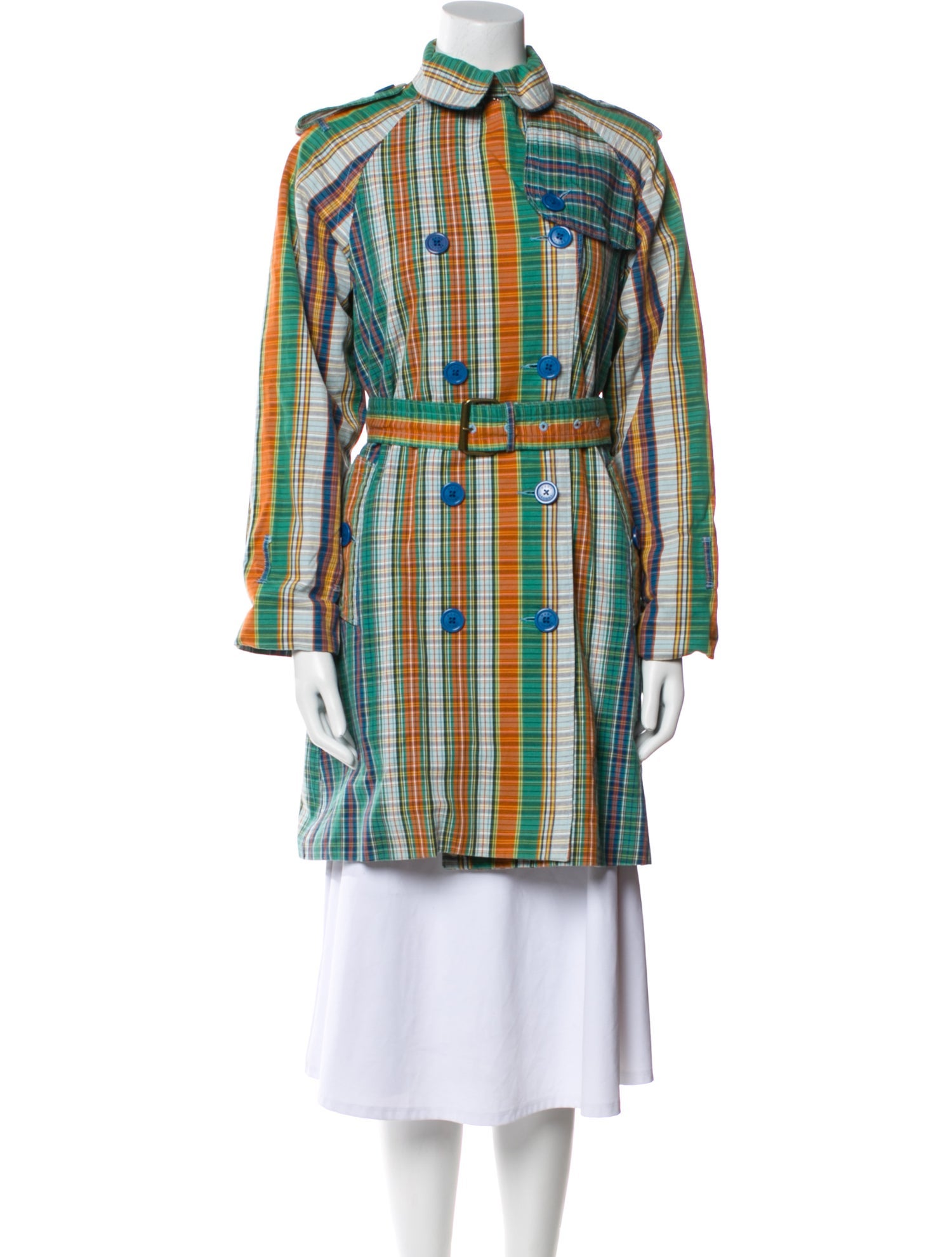 Marc Jacobs Printed Trench Coat