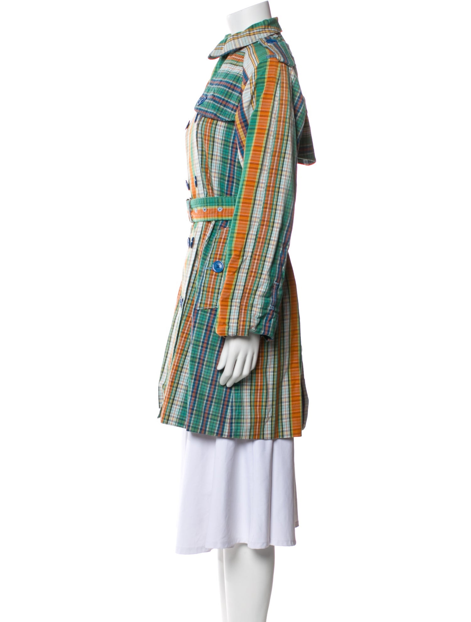 Marc Jacobs Printed Trench Coat