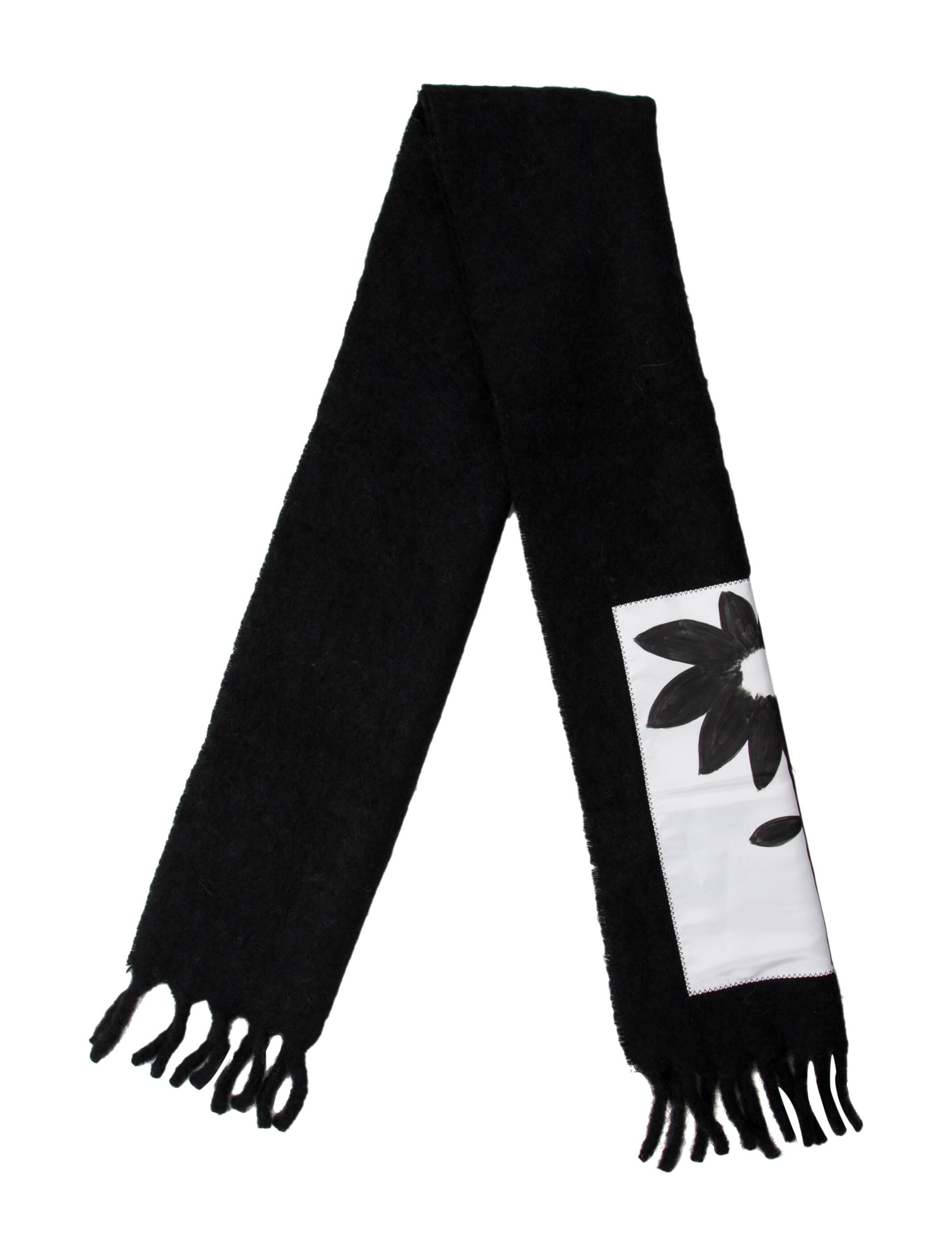 Marc Jacobs Wool Printed Scarf