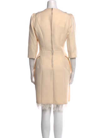 Marc Jacobs Wool Mini Dress