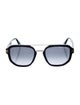 Marc Jacobs Square Gradient Sunglasses