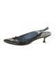 Marc Jacobs Leather Slingback Pumps