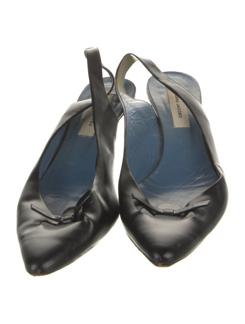 Marc Jacobs Leather Slingback Pumps