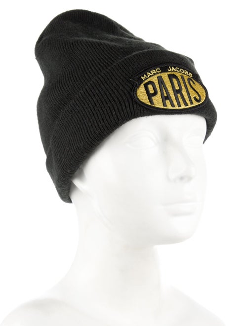 Marc Jacobs Embroidered Knit Beanie