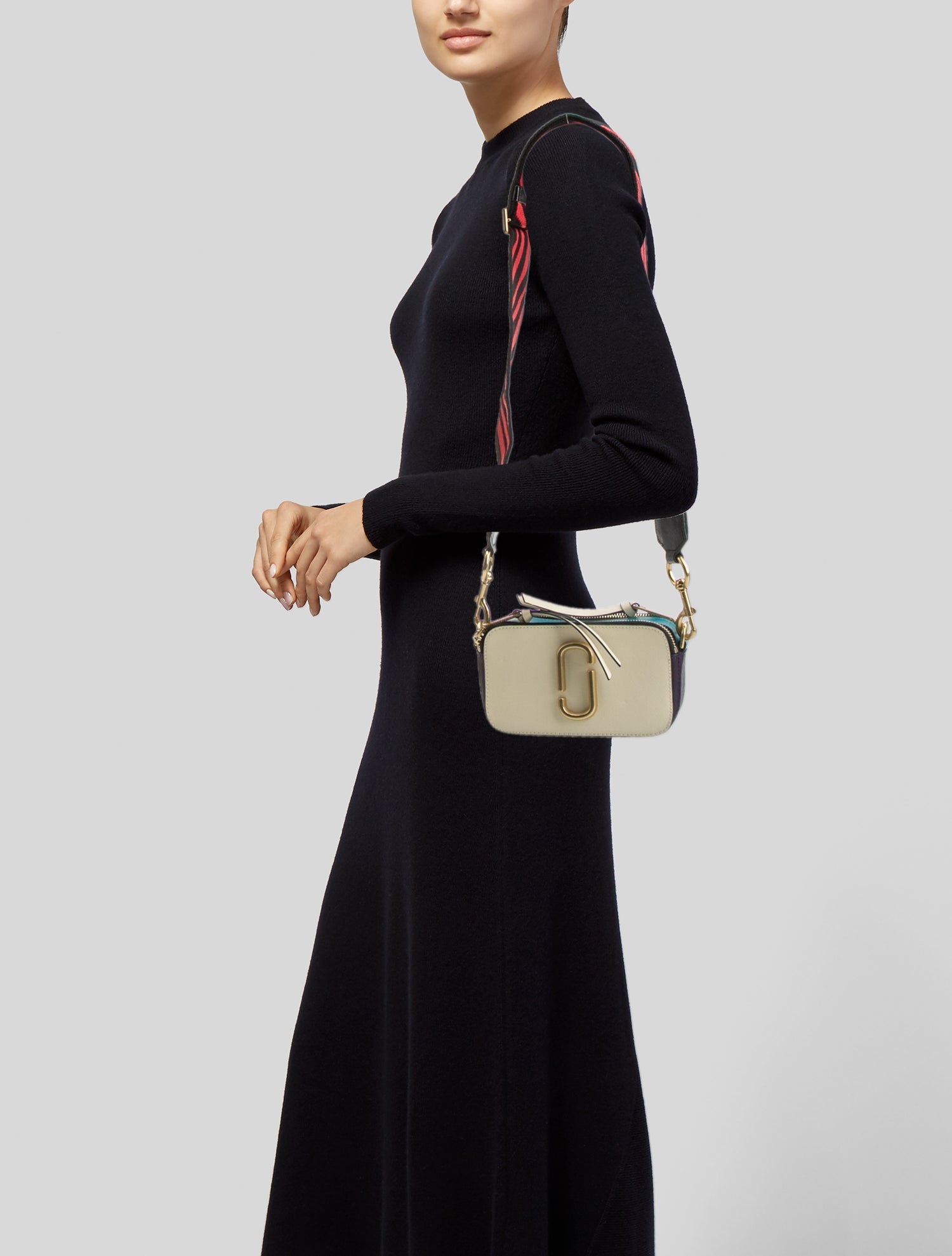 Marc Jacobs Saffiano Leather Crossbody Bag