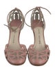 Marc Jacobs Leather Printed D'Orsay Pumps