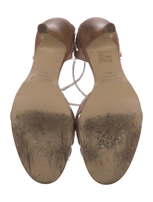 Marc Jacobs Leather Printed D'Orsay Pumps