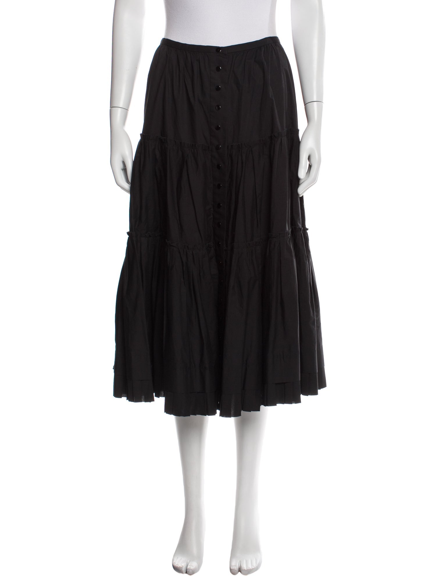 Marc Jacobs Ruffle Embellishment Midi Length Skirt w/ Tags