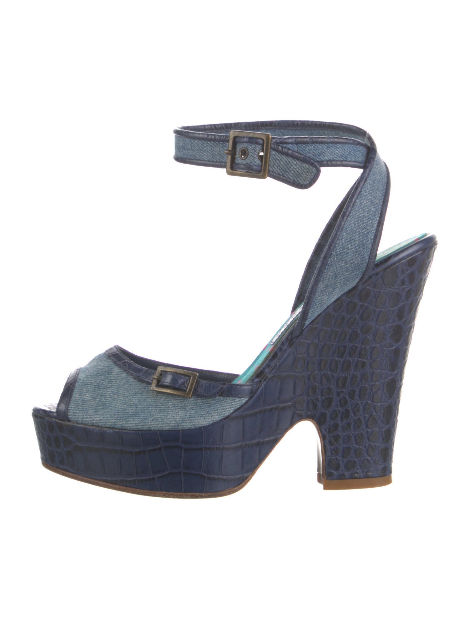 Marc Jacobs Denim Espadrilles