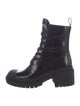 Marc Jacobs Patent Leather Combat Boots