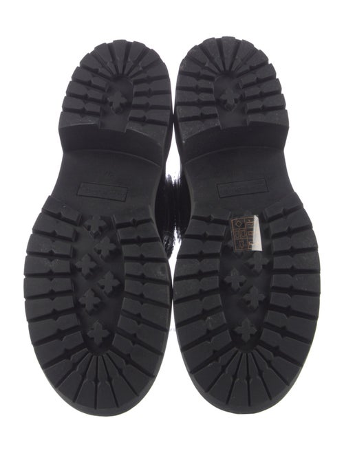 Marc Jacobs Patent Leather Combat Boots