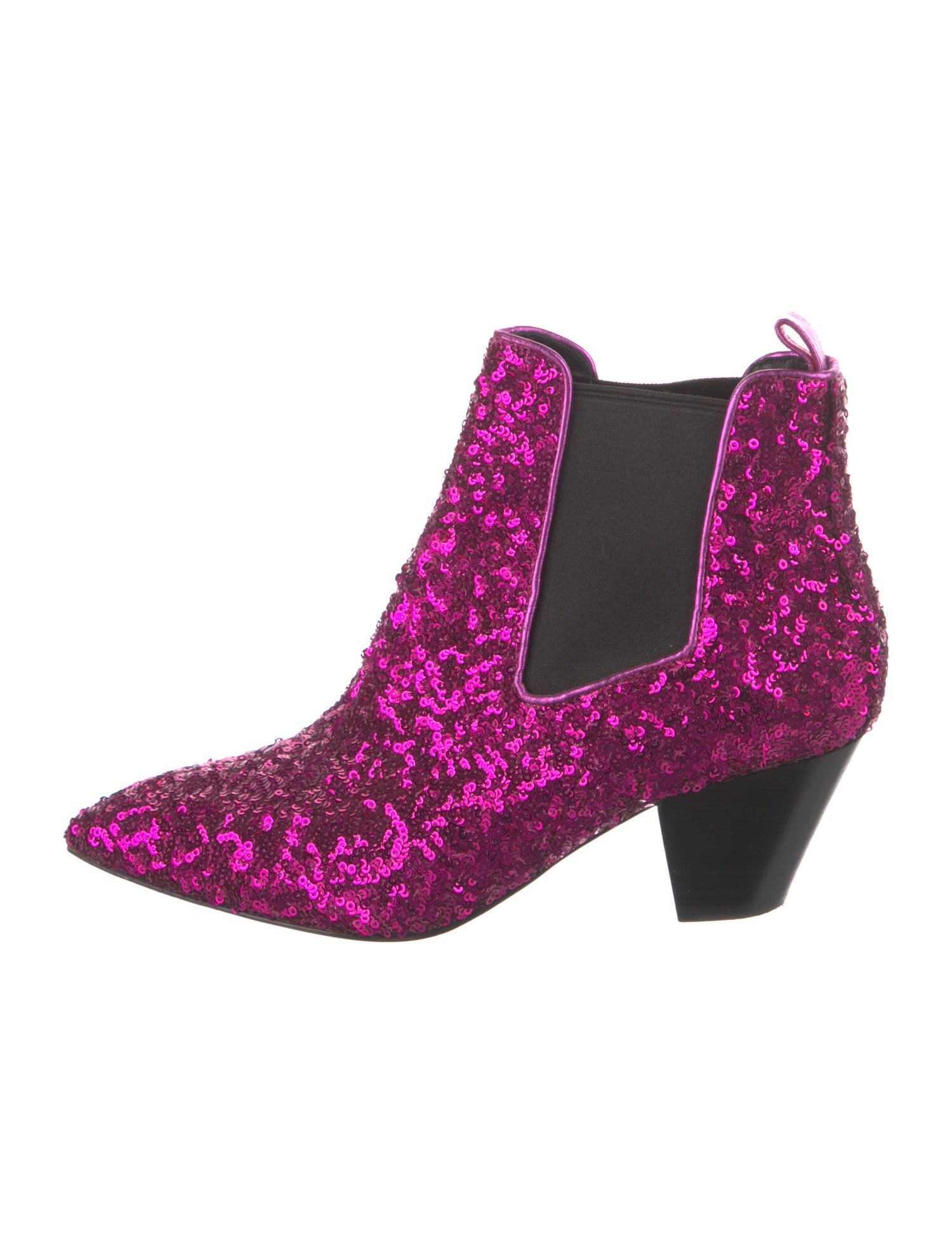 Marc Jacobs Sequins Patterned Chelsea Boots