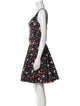 Marc Jacobs Floral Print Mini Dress