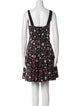 Marc Jacobs Floral Print Mini Dress