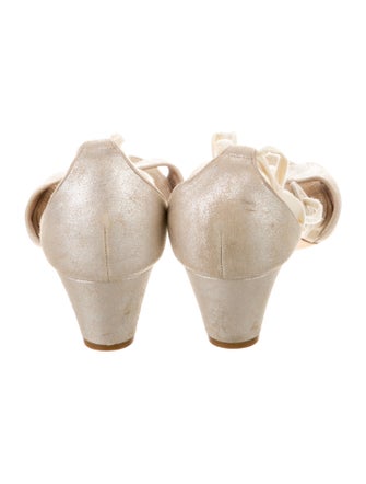 Marc Jacobs Leather Animal Print Espadrilles