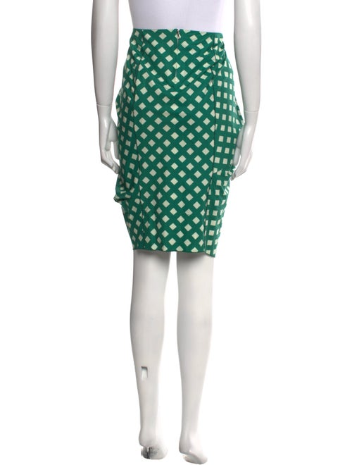 Marc Jacobs Plaid Print Knee-Length Skirt