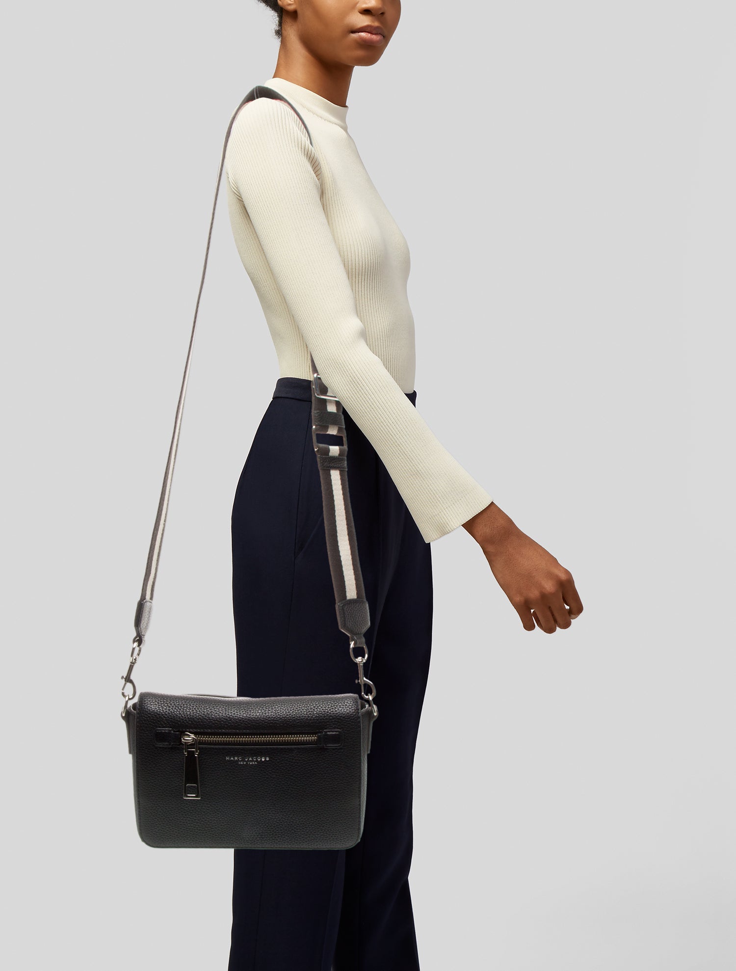 Marc Jacobs Leather Messenger Bag