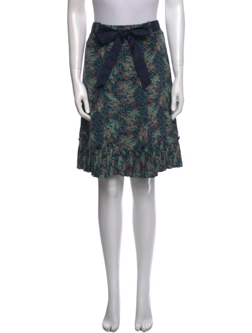 Marc Jacobs Silk Knee-Length Skirt