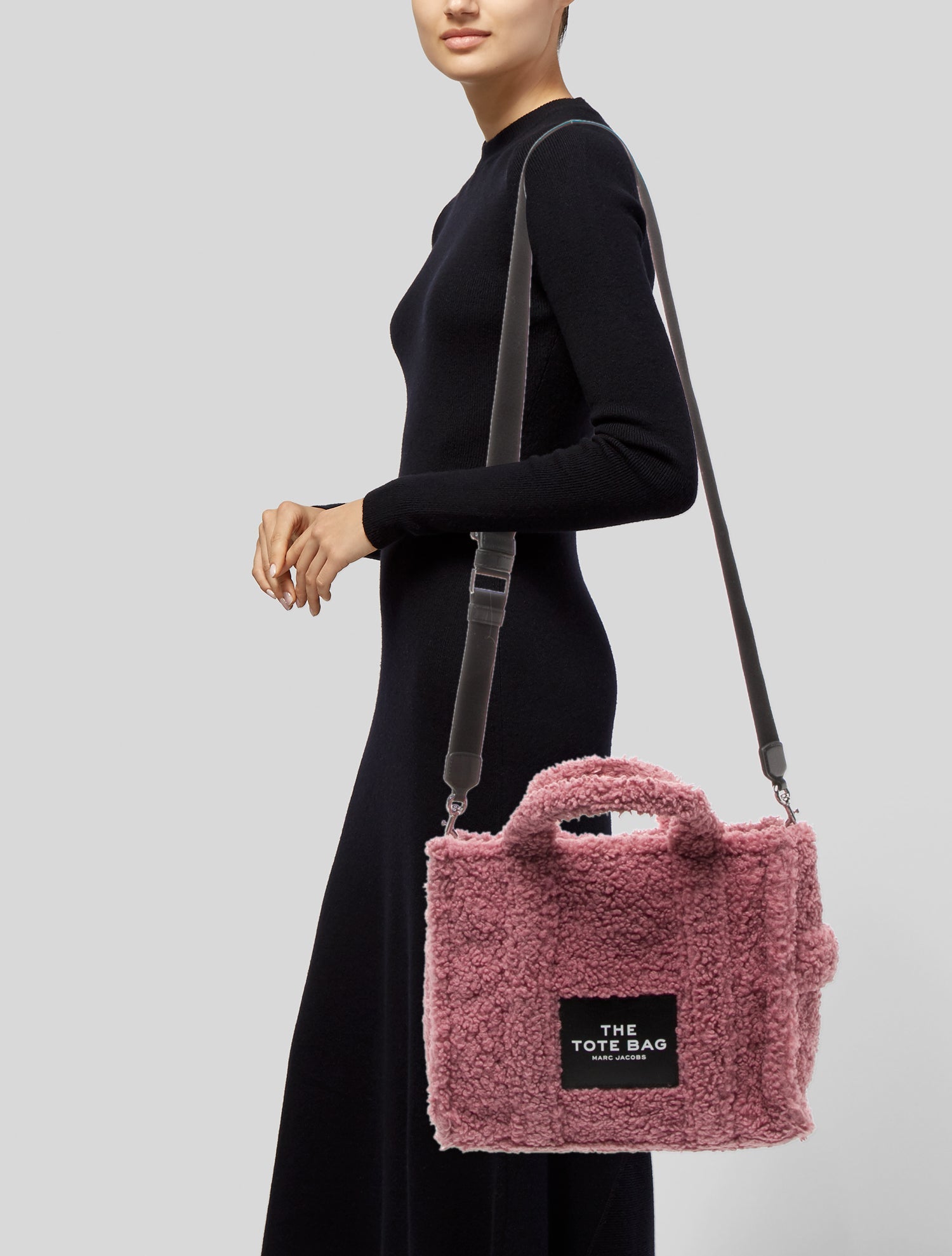 Marc Jacobs Shearling Top Handle Bag