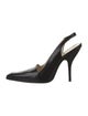 Marc Jacobs Leather Slingback Pumps